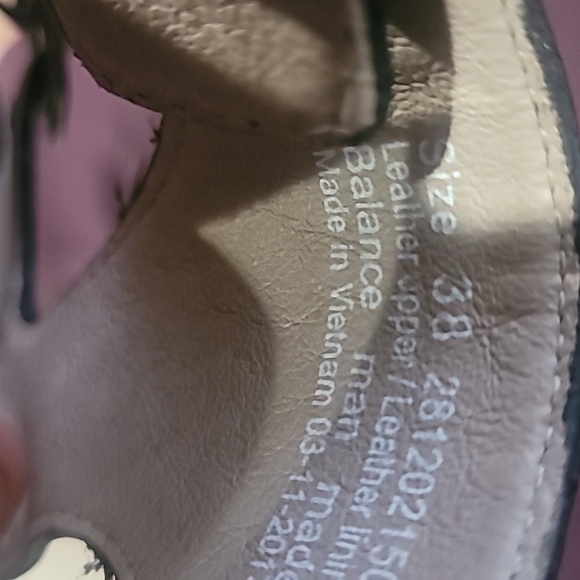 Dansko women's black smooth leather double strap mule sandal shoes size Euro 38 - Picture 7 of 7